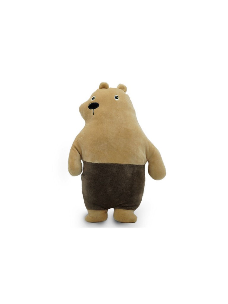 Мягкая игрушка Медведь Гризли большой 45 см., 